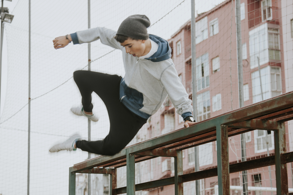 gymnastique urbaine